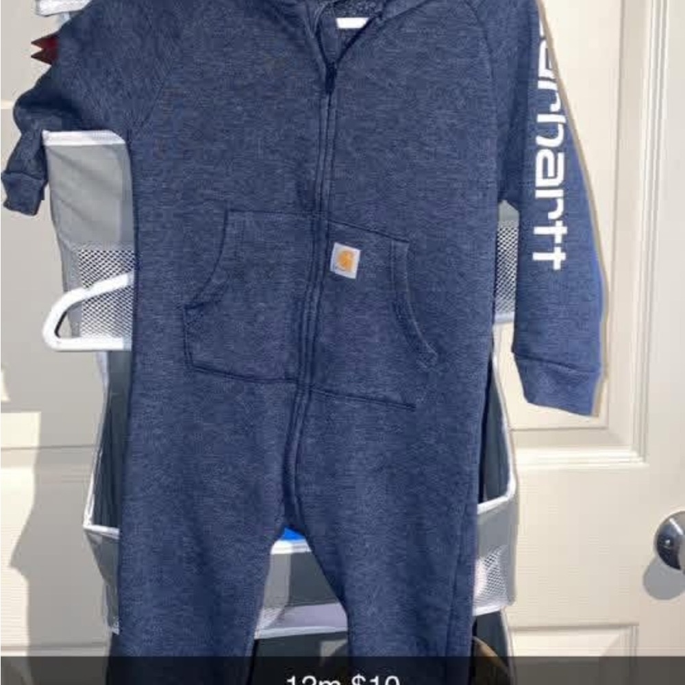 Carhartt Navy Infant Jumpsuit